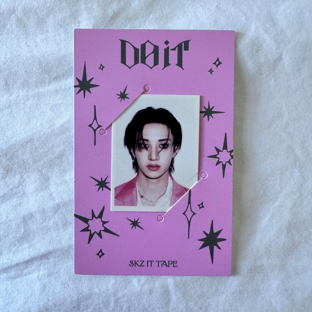 Stray Kids Bang Chan Do It ID Photocard